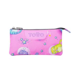 Totto - Estuche escolar gatos astronautas Tablero