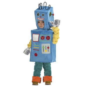 Disfraz De Robot Azul Infantil