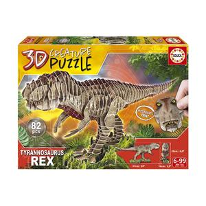 Educa Borrás - T-Rex - 3D Creature Puzzle