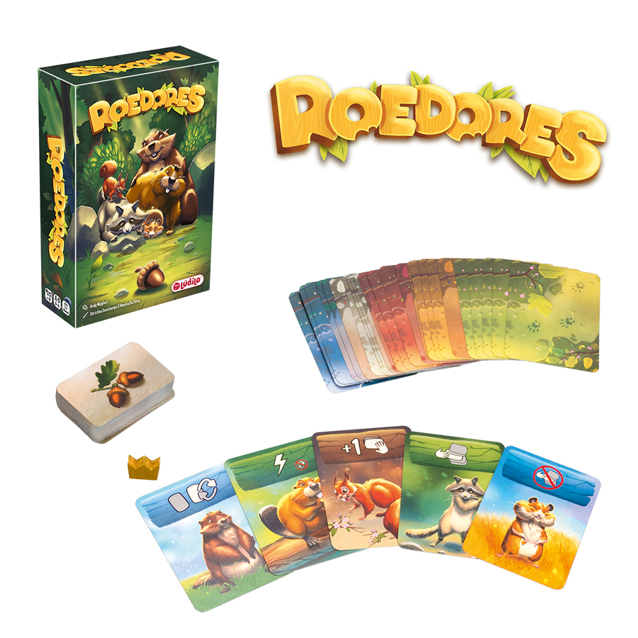 Juego de cartas Roedores