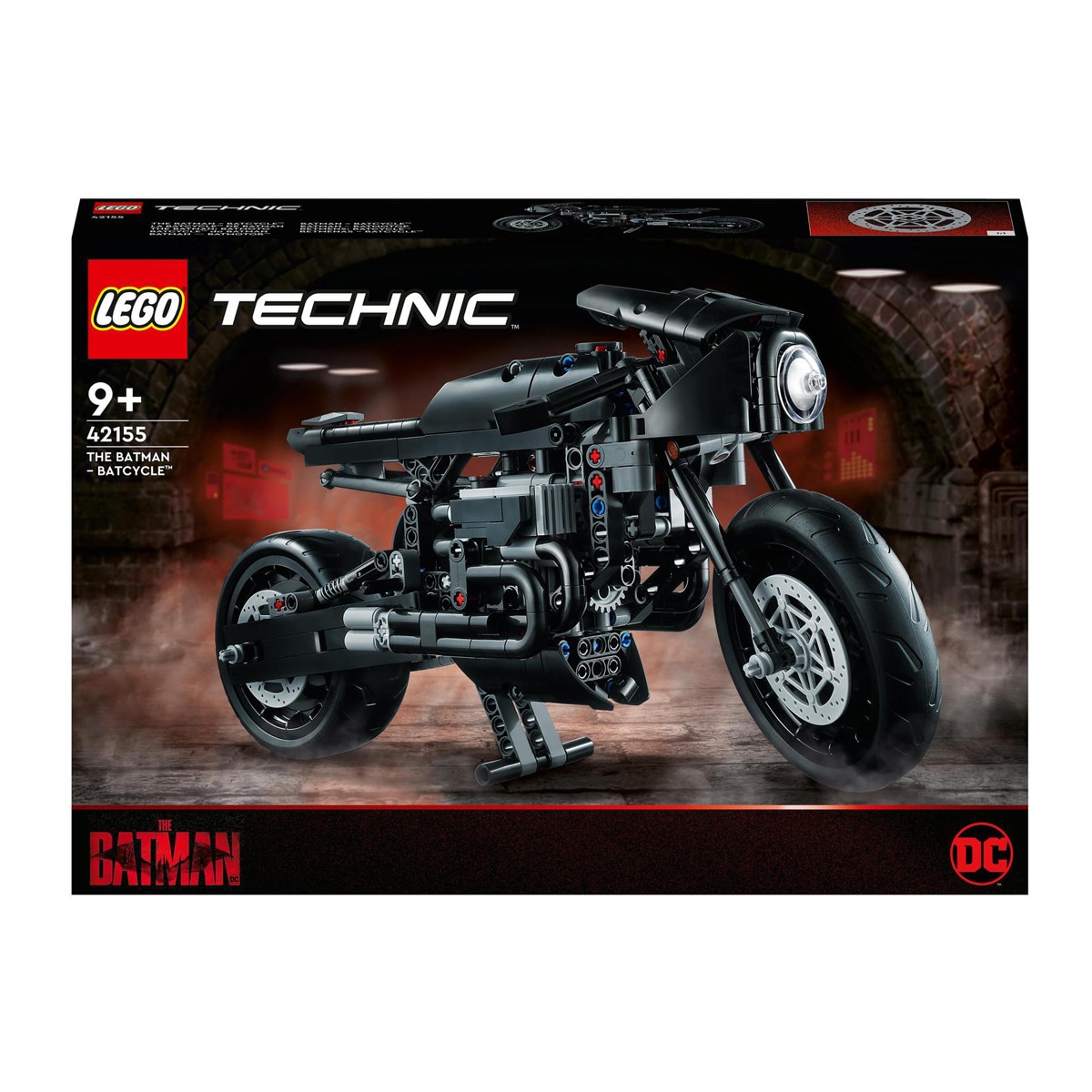 LEGO - Moto De  A Escala Para Construir THE BATMAN: BATMOTO DC Cómics Technic