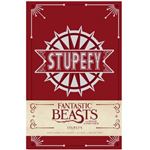 Libreta A5 tapa dura Animales fantásticos Logo Stupefy (Desmaius)