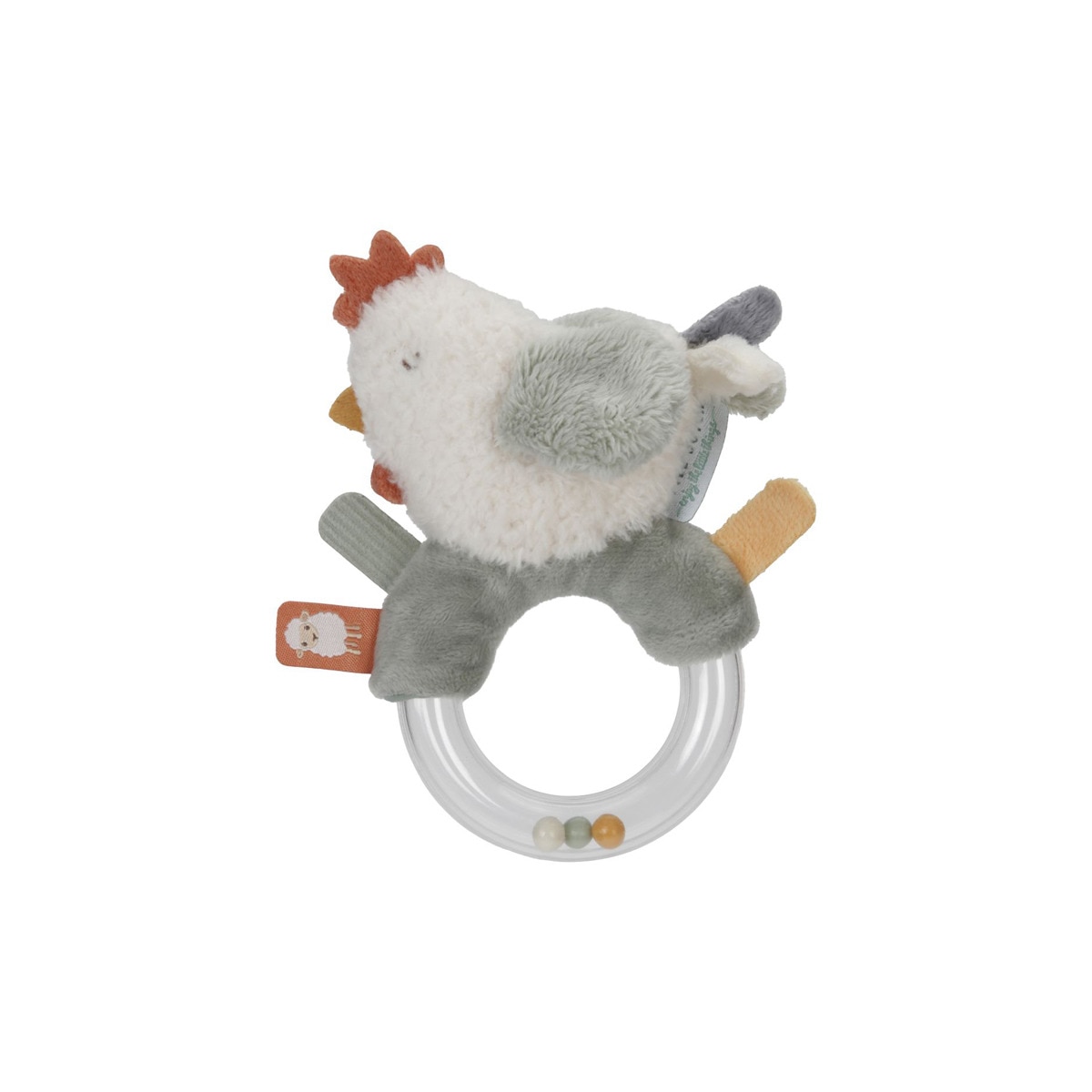 LITTLE DUTCH - Sonajero anillo Little Dutch gallina colección Little Farm.