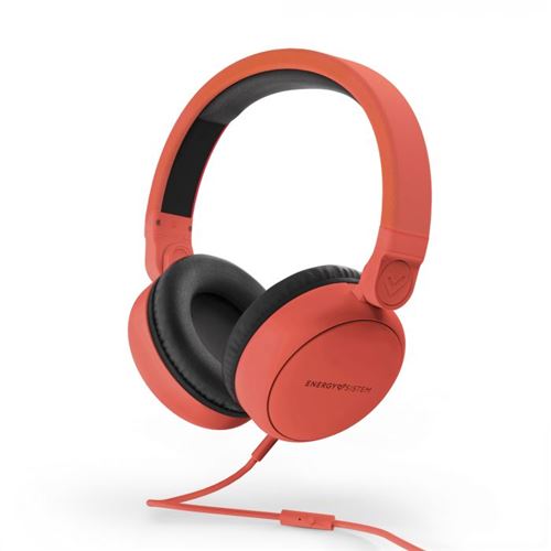 Auriculares Energy Sistem Style 1 Talk Rojo