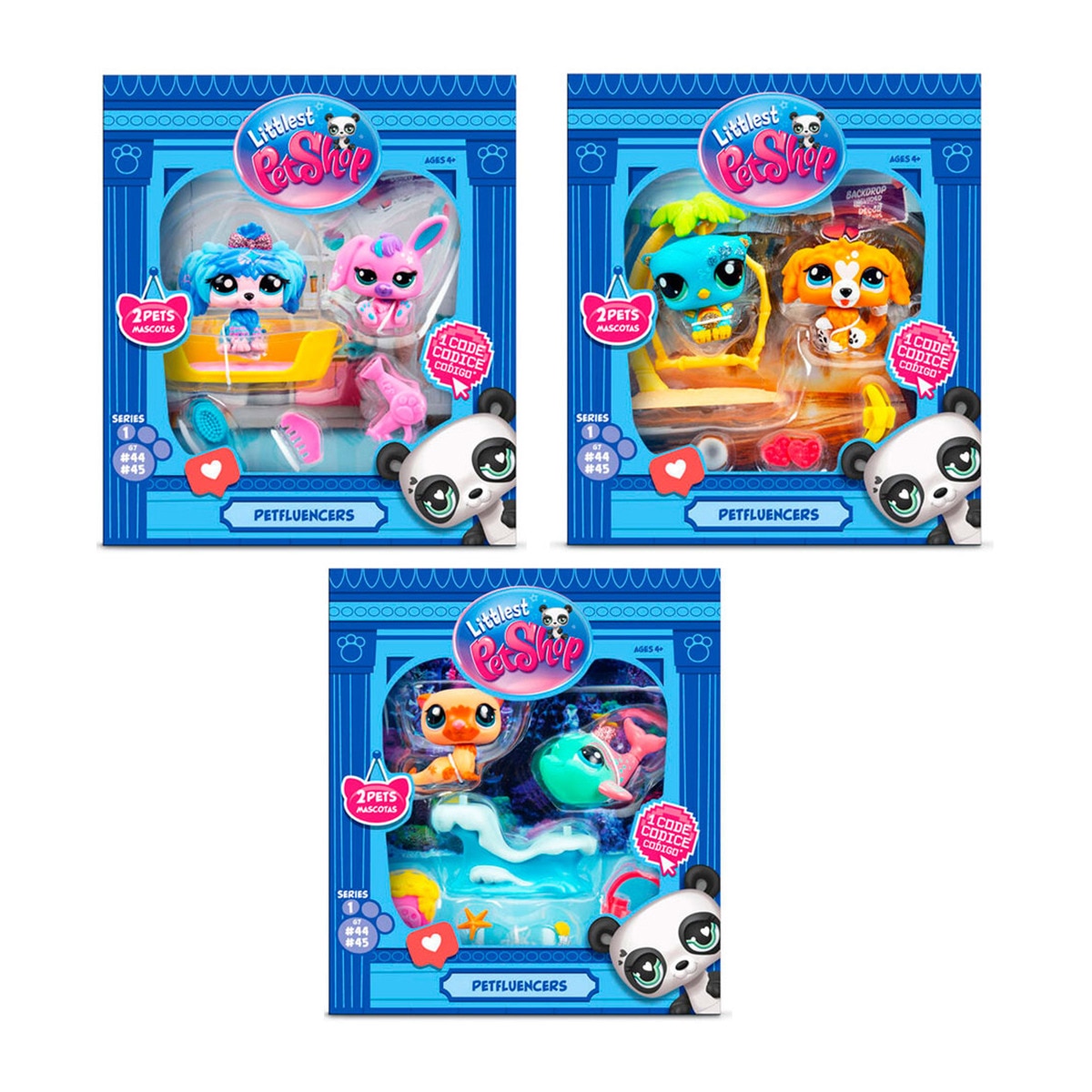 BANDAI - Pet fluencer Littlest Pet Shop Bandai.