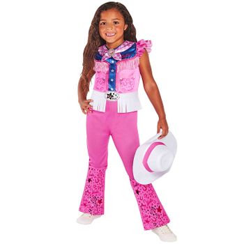 Disfraz De Barbie Cowgirl Infantil