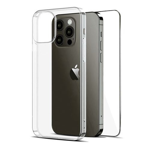 Funda + Protector de pantalla Cristal Templado Icoveri para iPhone 15 Pro