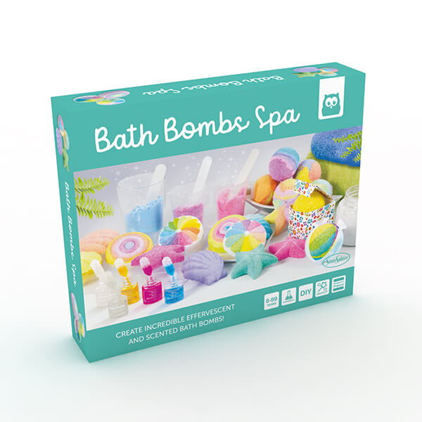 Laboratorio para crear bombas de baño