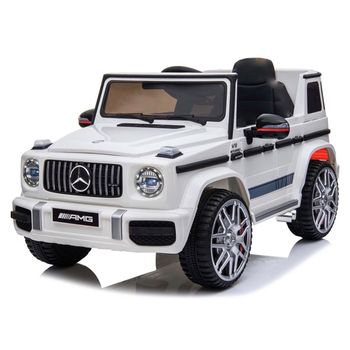 Mercedes - G63 Coche Eléctrico Infantil, 12 Voltios,ruedas De Goma, 1 Plaza/s