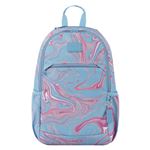 Mochila Eco-Friendly Totto Tracer 2 estampado azul-rosa