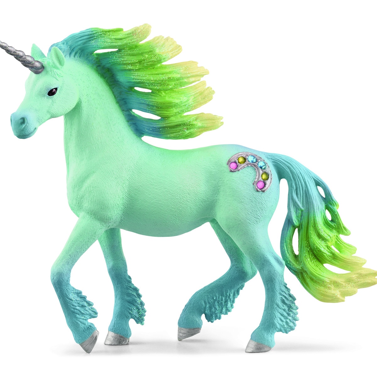 Schleich - Figura Unicorno Algodón De Azucar, Macho