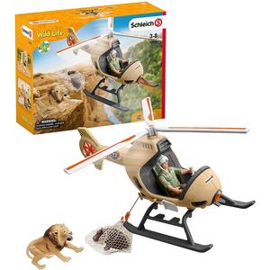 Schleich - Helicóptero de salvamento de animales