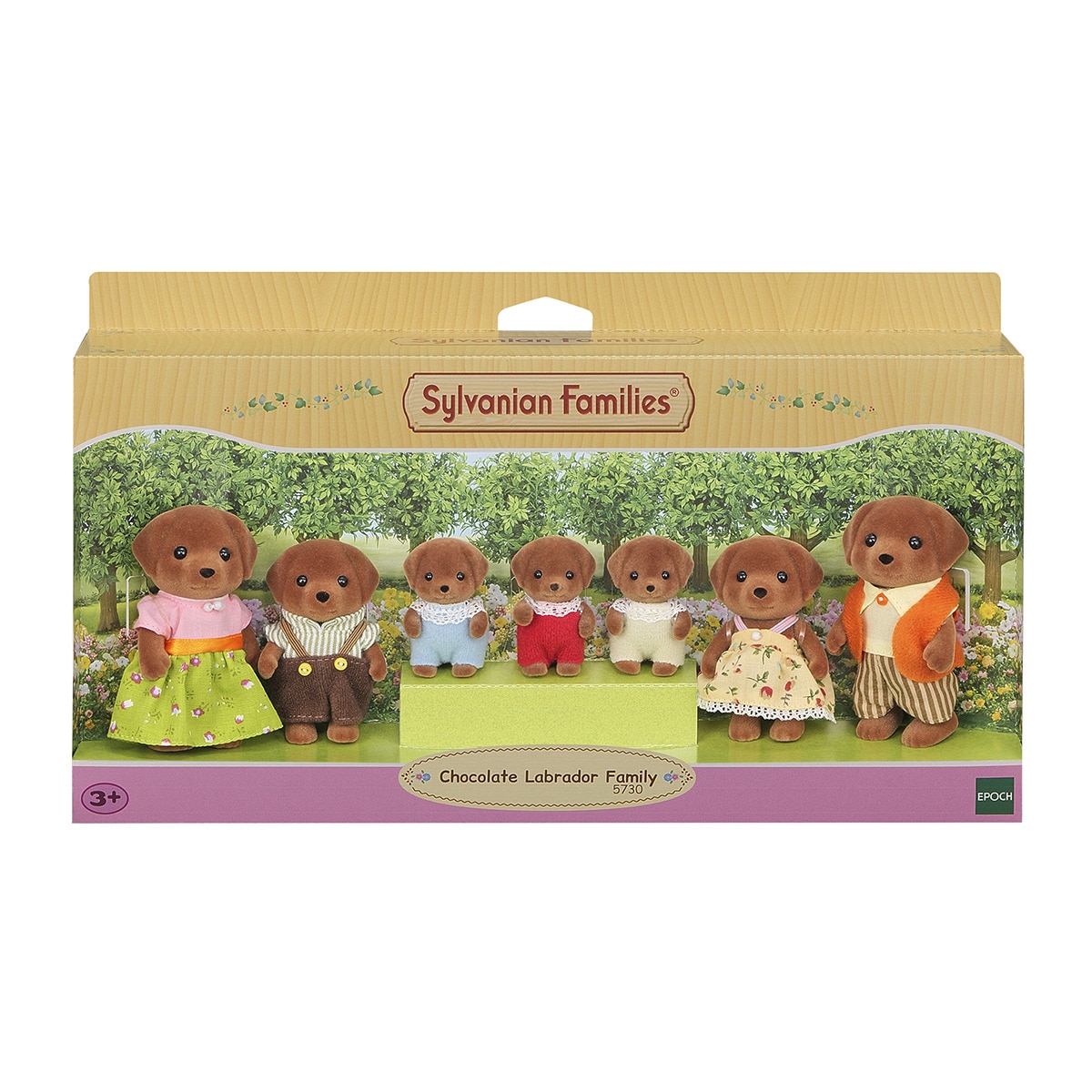 Sylvanian Families - Familia Labrador Chocolate Sylvanian Families.