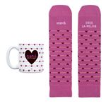 UO Kit Taza + Calcetines Mamá, eres la mejor talla 36-41