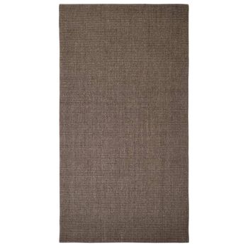 Alfombra De Sisal Para Rascador Marrón 80x150 Cm Vidaxl