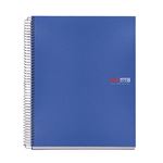 Cuaderno A4 Miquelrius azul cuadrícula