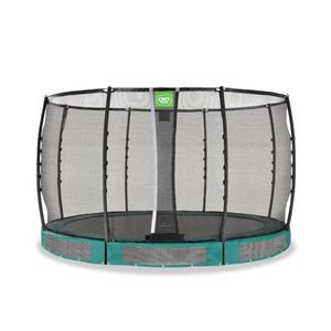 Exit - Cama elástica de suelo Allure Premium 366 cm verde