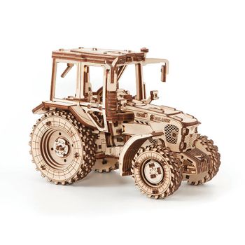 Modelo De Madera 3d - Tractor 28.2 Cm