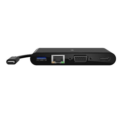 Adaptador HUB Belkin USB-C a USB 3.0, HDMI, Ethernet, VGA