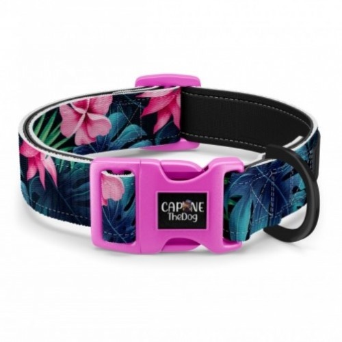 Collar regulable CaponeTheDog estampado Tropical