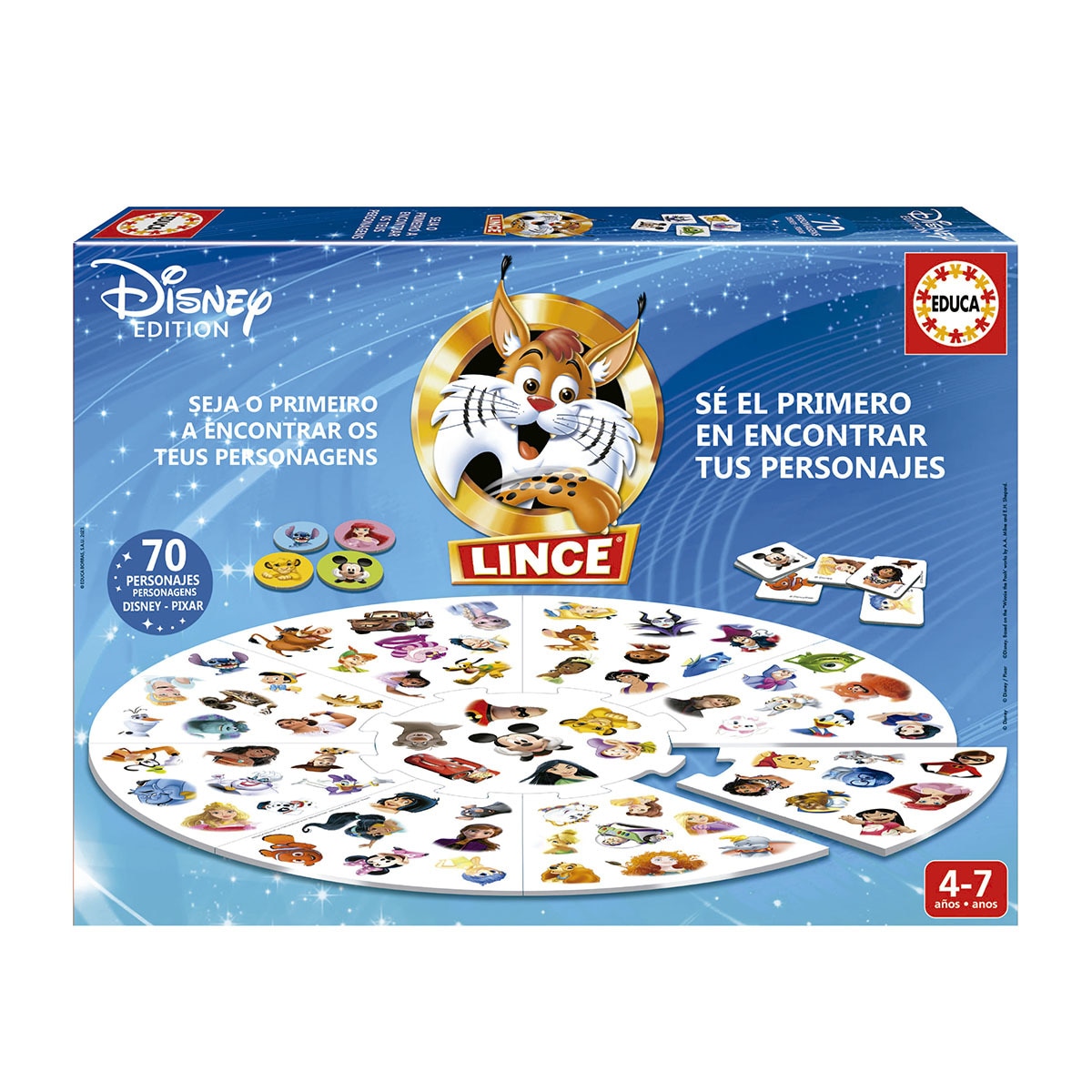 Educa Borrás - Lince Disney 70 Imágenes Educa Borrás.