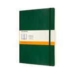 Cuaderno Moleskine Classic XL raya tapa blanda verde mirto