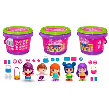 Cubo Mix And Match Depinypon, Con 5 Figuras Para Niños Y Niñas A Partir De 4 Años(famosa 700015655)