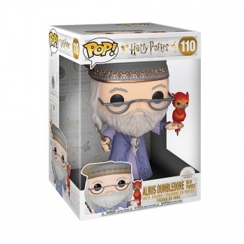 Figura Funko Pop! Harry Potter - 10" DumbledoreW/Fawkes