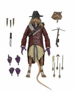 Figura NECA Universal Monsters Tortugas Ninja Splinter Van Helsing 18cm