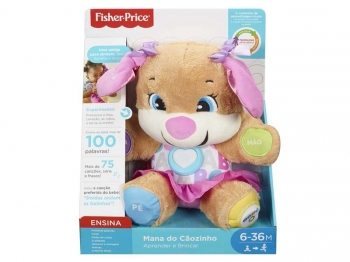 Fisher-price Aprender E Brincar Cachorra Primeiras Descobertas (portugues) (mattel - Fpp56)