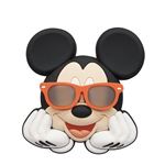 Imán Disney Mickey con gafas 6cm