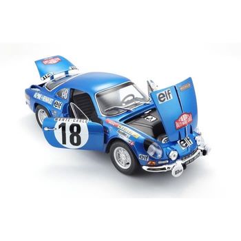 Maito Alpine Car Renault A110 1 / 18eme - Decoración Monte Carlo - Azul