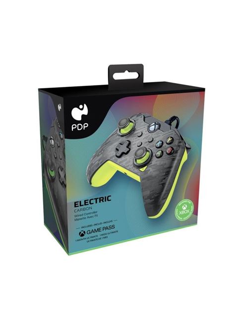 Mando PDP Electric carbón Xbox Series X