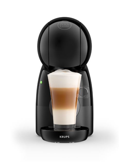 Cafetera de cápsulas Nescafé Dolce Gusto Krups Piccolo XS Negra y Gris