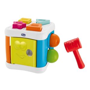 Chicco - Puzzle educativo interactivo 3D, Madera, Aprendizaje temprano