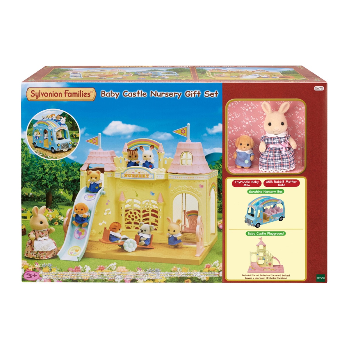 Sylvanian Families - Set de regalo La Guardería del Castillo Sylvanian Families.