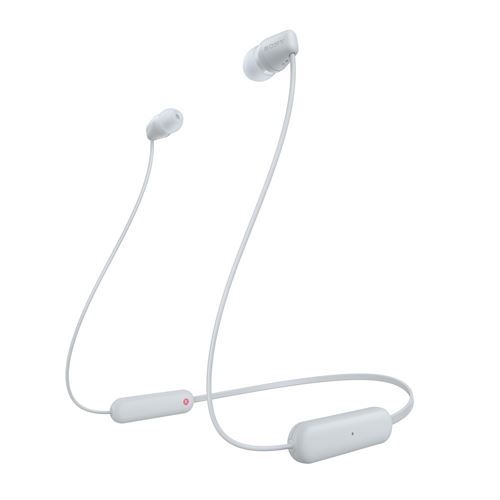 Auriculares Bluetooth Sony WI-C100 Blanco