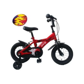 Bicicleta Niño 14" Con Casco