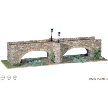 Domus - Puente 3 Kit Maqueta De Construcción De Cerámica