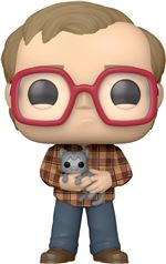 Figura Funko Trailer Park Boys Bubbles con gato 10cm