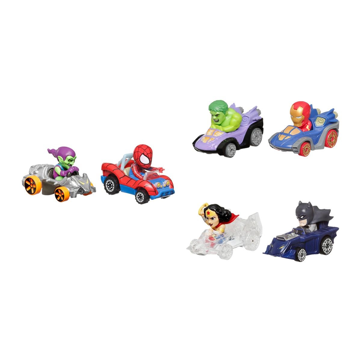 Hot Wheels - Pack 2 coches con personaje Hot Wheels Racerverse modelos surtidos.