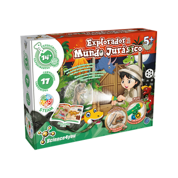 Jurassic World Explorer,  Dinosaurios Para Niños 4+ Años Science4you