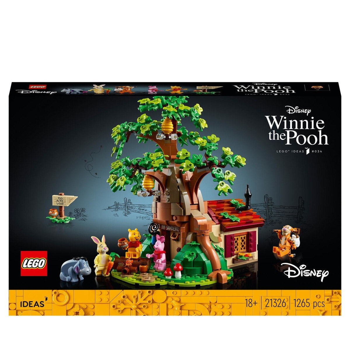 LEGO - Set De Construcción Casa Del Árbol De Winnie The Pooh Ideas Disney