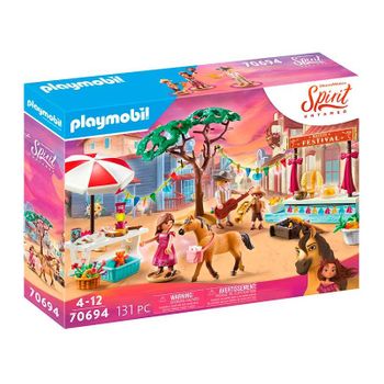 Miradero Festival Spirit Playmobil 131 Piezas 70694 +4a Rosa