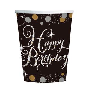 Pack 8 Vasos Happy Birthday