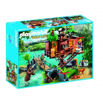 PLAYMOBIL Wild Life - Casa del Árbol de Aventuras