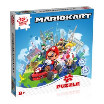 Puzzle Nintendo Mario Kart Por El Mundo