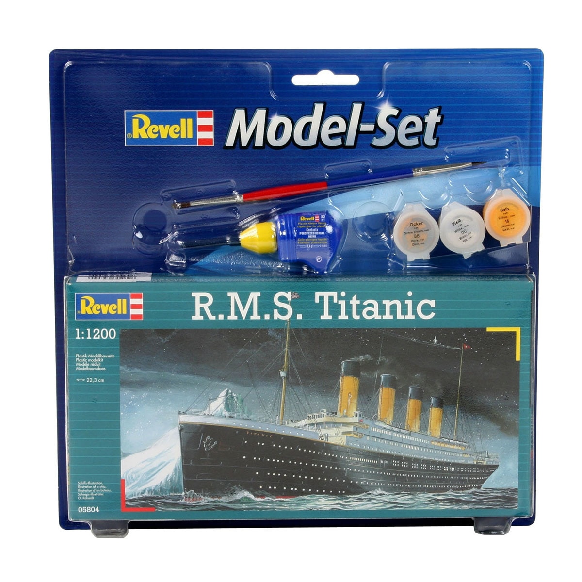 Revell - Maqueta Titanic con accesorios básicos Revell.