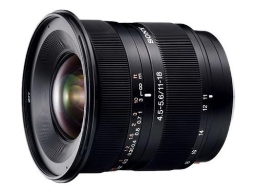 Sony DT 11-18mm f/4,5-5,6 Objetivo