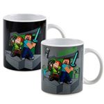 Taza termocromática Minecraft